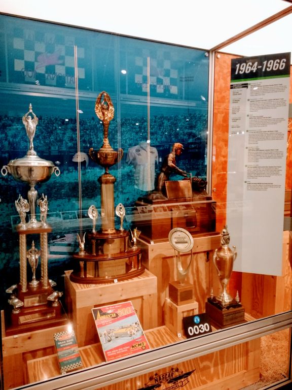 Trophies from Southern 500 @ Darlington